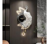 XDOPIRRS Décoration murale de paon pour la maison, œuvre d’art décorative LED en relief 3D à brancher, design sans cadre, adaptée aux salons, entrées et couloirs.(Style 1,30 * 60cm/11.8 * 23.6in)