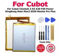 XDOU-Batterie Power pour Cubot Cheetah 2, KingKong NotePlus Max 2, X30, H2, X30, P30, Power KingKong Note Max 2, S550, Manito Pro Plus For Cubot X30