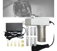 XDRGOOIUY Machine, Créez sans Effort des Dreads Parfaites avec 20 Aiguilles, Outil De Torsion Et De Tressage, Dispositif De Portable Électrique en Tailles 6/8/10/12/14/16 Mm.