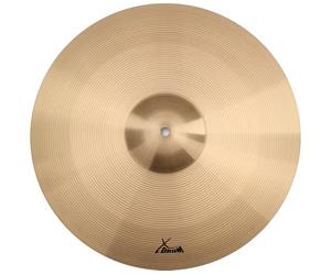 XDrum 18" Eco Cymbale Crash/Ride (Drum Cymbals, ensemble de cymbales musical, harmonieux et pourtant percutant, son moyennement sombre, plein)