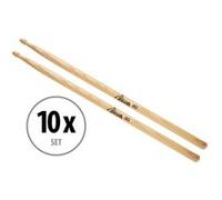 XDrum 8D Baguettes de Batterie en Bois de Hickory, 10 paires