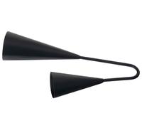 XDRUM AGOGO BELL PERCUSSION CLOCHE ACIER CARILLON SON HAUT & BASS PELLICULE NOIR