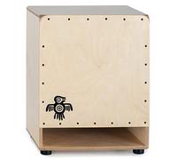 XDrum Bass Cajon Peruana Birch (table d’impact de 3 mm, basse puissante, son clair de caisse claire, corps bass-reflex, poignée latérale) Naturel
