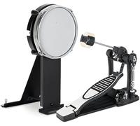 XDrum BDMP-08 Pad Kick 8" avec Set Meshhead - Extension ou Remplacement pour Kits E-Drum - Peau Mesh 8" - Stabilité Assurée par Pointes - Compatible avec Roland - Inclus Pédale Simple