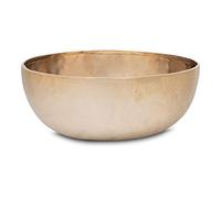 XDrum Bol Thérapeutique Accordé Sur Ton F - Pour Chakra Du Cœur (Anahata) - Diamètre : env. 27 cm - Poids : env. 2000 g - Alliage De Bronze Fait Main En Inde