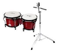 XDrum Bongo Pro Vintage SET incl. pied de bongos