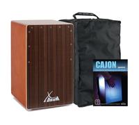 XDrum cajun Primero porte basse cocoa brown/ébène set méthode d'apprentissage & housse comprises