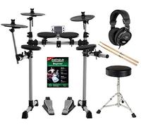 XDrum DD-400 Set E-Drum Complet avec Casque, Tabouret, Méthode et Baguettes