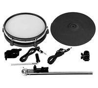 XDrum DD-530 Mesh Add On Pack: extension set for DD-530 E-Drum kit with 10" mesh head, tom pad, 12" double-zone cymbal pad, choke function, Roland compatible, includes clamps, arm, cables.