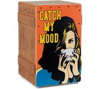 Cajon Drum Tambour Caisse Batterie Percussion Snare Bass Port Design en Pop Art