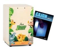 XDrum KC-37JB cajon enfants Jungle Beat et méthode d'apprentissage (en allemand)