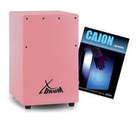 XDrum KC-37PK cajon enfants rose et méthode d'apprentissage (en allemand)