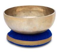 Set Bol Chantant XDrum Omshanti 25 cm - Poids : 1900g - fait main en Inde - idéal pour méditation et thérapie - coussin assorti inclus