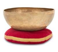 Set Bol Chantant XDrum Omshanti 30 cm - Poids : 2800g - Fait main en Inde - Idéal pour méditation et thérapie - Coussin assorti inclus