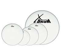 XDrum Peau de Tambour Revêtue SET 10" 12" 14" 22" + 14"