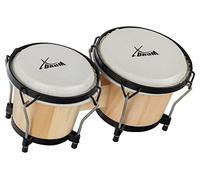 Bongo Tambours Percussion 6'' & 7'' Peaux Naturels Nature de haute qualité