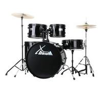 XDrum Rookie 22 Fusion Batterie Complète Noir incl. Ecole + DVD