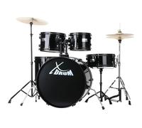 XDrum Rookie 22 Fusion Batterie Complète Noir incl. Ecole + DVD