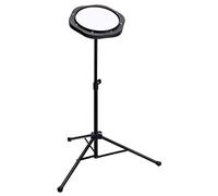 XDrum RT-008/PPS-1 SET DE PAD D’ENTRAÎNEMENT: Practice Pad 8" + Pied + Sacs | Practice Pad avec peau blanche, Taille: 8", Ø avec cadre env. 26, 5 cm, Ø surface de frappe env. 20 cm, Peau avec rebond