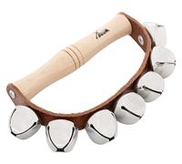 XDrum SB7 Sleigh Bells, Cloches de traîneau en acier chromé, Poids: 115 g