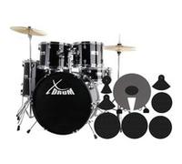 XDrum Semi 22 Standard batterie Midnight Black (noir) avec Set de sourdine