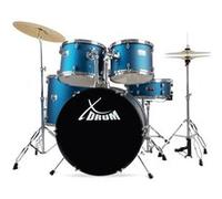 XDrum Semi 22 Standard batterie Satin Blue Sparkle (bleu)