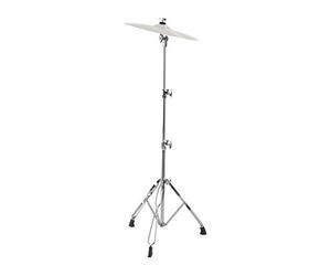 XDrum Support Cymbale Semi Droit, Réglable en hauteur d’environ 70 à 140 cm