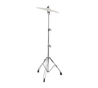 XDrum Support Cymbale Semi - Support Cymbale réglable en hauteur de 70 à 140 cm - Système pratique Memory Lock - Double fourche et stable - Argenté