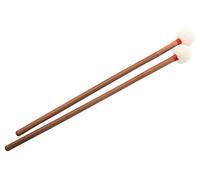 XDrum TB35 Mailloches Timbales Paire (Manche Bambou, Tête Feutre 35 mm, Longueur : 38,5 cm)