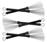 XDrum XJB2 balais de batterie Wire Brushes set 3x G
