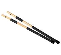 XDrum XR1R Floppy Sticks (balais jazz, drumsticks, rods, 19 baguettes, manche renforcé, longueur 40cm)