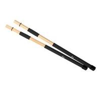 Paire Floppy Rute Battes Batterie Percussion Set Jazz Fusion 410mm Erable Noir