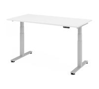 XDSM 16 S | Bureau - Blanc 160 x 80 réglable en hauteur électriquement