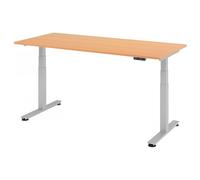 XDSM 19 S | Bureau - Hêtre 180 x 80 réglable en hauteur électriquement