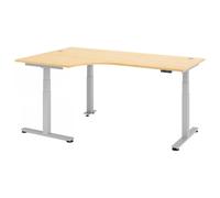 XDSM 82 S | Bureau - Érable 200 x 120 réglable en hauteur électriquement