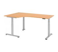 XDSM 82 S | Bureau - Hêtre 200 x 120 réglable en hauteur électriquement