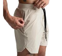 XDSP Homme Short Course à Pied Léger Sport Shorts Séchage Rapide avec Poche Time to Run Shorts De Course De Gymnastique Et D'entraînement Short de Jogging Court -Confortable avec Poches