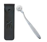 XE Wartenberg Neuro Pinwheel en Acier Inoxydable - Moulinet pour Neurologique Nerf réaction Test, Moulinet à Rouleau pour Tester la Sensibilité Nerf