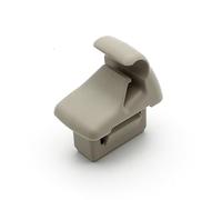 XEBRAD 1 pièce, for Mitsubishi, ASX Lancer Evo 10 Eclipse Cross Outlander Pare-Soleil Clip Crochet Support Couleur Grise Remplacement de Pare-Soleil de Voiture(1Pc Gray Color)