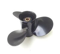 XEBRAD 10.25x14, for Zongshen, hélices en aluminium SELVA 15hp-30hp de moteurs bateau à 14 dents Pale d'hélice hors-bord marine