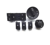 XEBRAD 1Z0959858B, for Skoda, for Octavia, MK2 II 1Z Master Bouton de commutation de rétroviseur latéral de phare de fenêtre électrique 1Z0941431E 1Z1959565A Interrupteur de vitre de voiture