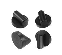 XEBRAD 2/4 pièces cric en caoutchouc rondelle de levage coussinet point adaptateur outil réparation retrait voiture, for TT RS R8 A6 Jack Pad(4pcs)