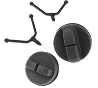 XEBRAD 2 pièces/Ensemble Couvercle de Porte de Remplissage de Carburant de tronçonneuse réservoir de gaz Bouchon de Remplissage d'huile Moteur, for Husqvarna, 61 66 266 268 272 tronçonneuse 501626602