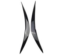 XÉBRAD 2 pièces, pour couvercle de phare et sourcil, pour série 1 116i 118i 120i 125i 128i Hatchback 2015-2018, pour F20 F21 2015 2018 bande de garniture de sourcil de phare de voiture