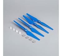 XEBRAD 4 pièces 9450S hélice à dégagement Rapide Lames Accessoires de Remplacement Accessoires d'aile pièces de Rechange, for Drone avancé DJI Phantom 4 Pro Hélice de Drone(Blue)