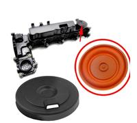 XEBRAD 9806147980 Nouveau kit de réparation de Couvercle de soupape PCV Bouchon de soupape avec Membrane, for Citroën, for Peugeot, 2.0 HDI et, for Ford, 2.0 TDCI 2269606 1860576 Couvercle de soupape