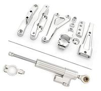 XEBRAD Accessoires de moto, CB650F CB 650F CB650 F 2014-2019; Kit montage support en fibre carbone for stabilisateur Unité de contrôle de conduite pour moto(BLACK 20)