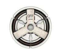 XEBRAD Accessoires de pièces d'outils jardin, embrayage en acier trempé, for essence, tronçonneuse 5200 Ensemble d'embrayage