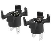 XEBRAD Adaptateur de support douille d'ampoule phare ABSOPRO H1, for Odyssey, 2 pièces remplacement Adaptateur pour ampoule de phare