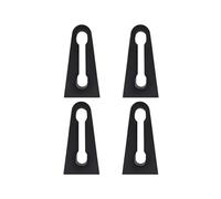 XEBRAD Amortisseur de Bruit de Serrure de Porte de Voiture, for VW, for, for Touran, for Polo, T5, for Bora, for Caddy, for Jetta, for Passat, for Golf, Mk4 MK5 MK6 MK7, Amortisseur de Porte de voitu